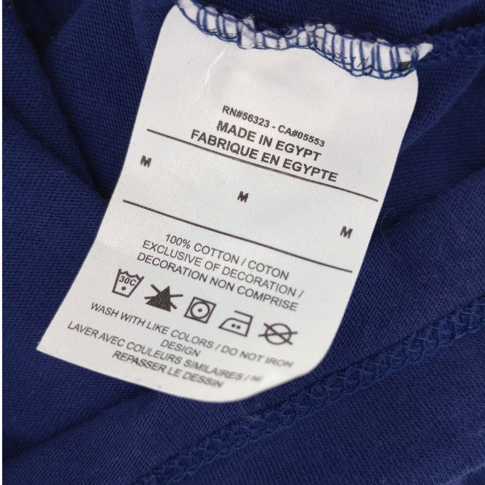 Nike T-Shirt Mens Medium Blue USA Graphic Logo Short Sleeve Cotton Tee